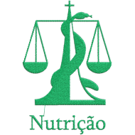 Matriz de Bordado Simbolo de Nutrição